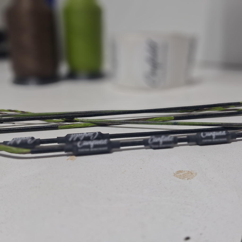 Compound Bow String Pattern Compound Bow String Set – Canfield Custom Bowstrings